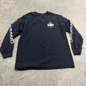 Sketchy Tank Black Down With My Demons Chain Graphic Long Sleeve Shirt Grunge